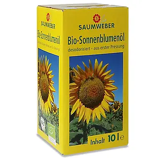 Bio Sonnenblumen-​Öl 10 ltr.​BiB 