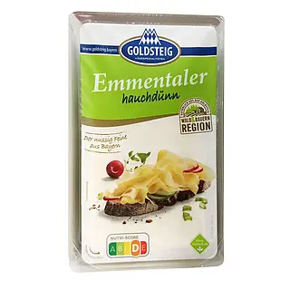 Go Emmentaler Scheiben 125g 