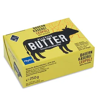 Leupolzer Sauerrahmbutt 250 g 