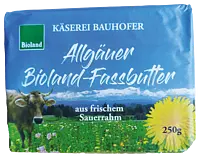 Bauhofers Bioland Butter 250 g 