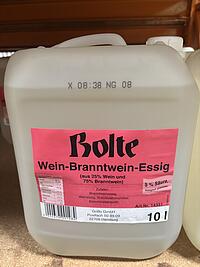 Bolte Weinbranntweinessig 10 l 