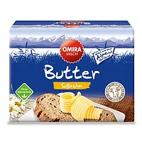 Omira Süßrahmbutter 250 g Ktn. 